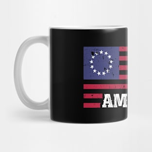 Betsy Ross Flag America Mug